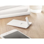 USB su misura a forma di tessera rettangolare da personalizzare color bianco