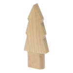 Memoria USB in legno con design in pino e chiusura a cappuccio seconda vista
