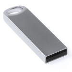 Memoria USB in metallo dal design minimalista ideale per portachiavi