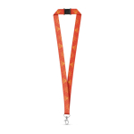 Lanyard in poliestere per sublimazione con chiusura di sicurezza vari colori