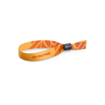 Braccialetto lanyard in poliestere prodotto nell’UE con chiusura di sicurezza vari colori