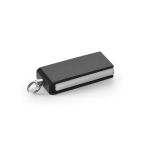 Memoria USB in alluminio di dimensioni mini con formato rotante color nero