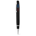 Penna USB 2.0 su misura in metallo con clip e inchiostro nero color nero