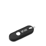 Memoria USB su misura con finitura gommata e bordi arrotondati color nero vista principale
