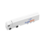 Memoria USB su misura con divertente forma di camion color bianco