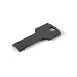 USB su misura in alluminio a forma di chiave in vari colori color nero