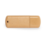 USB ecologica su misura in paglia di frumento di stile quadrato color naturale