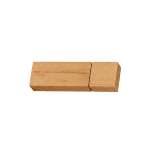 Classica USB su misura con scocca in legno di bambù e cappuccio color legno scuro