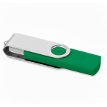 Memoria USB su misura con doppia connessione USB e Micro-USB color verde