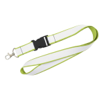 Lanyard a doppio strato a colori custom made prodotto in Europa color lime