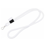 Lanyard tubolare stampato a colori custom made prodotto in Europa color bianco