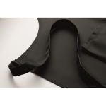 Grembiule lungo regolabile in policotone 240 g/m² color nero seconda vista fotografica
