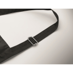 Grembiule lungo regolabile in policotone 240 g/m² color nero terza vista fotografica