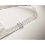 Grembiule lungo regolabile in policotone 240 g/m² color bianco terza vista fotografica