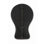 Racchette da spiaggia in legno con giochi e borsa a rete RPET color legno quarta vista