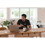 Vasetto termico in acciaio inox a doppia parete con coperchio 500 ml color bianco seconda vista ambiente 2