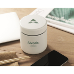 Vasetto termico in acciaio inox a doppia parete con coperchio 500 ml color bianco vista ambiente principale