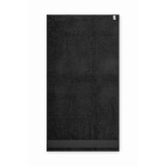 Asciugamano da bagno in spugna 100% cotone 380 g/m² 70x140 cm color nero terza vista