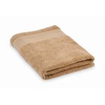 Asciugamano da bagno in spugna 100% cotone 380 g/m² 70x140 cm color camel