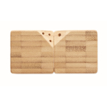 Set sale e pepe in bambù con unione magnetica color legno nona vista