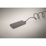 Cavo magnetico intrecciato in RPET Type-C da 60 W, 1 m color nero quinta vista fotografica