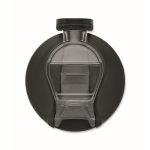 Borraccia in RPET antigoccia con cannuccia e tappo ribaltabile 700 ml color trasparente decima vista