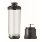Frullatore portatile e ricaricabile con coperchio con beccuccio 600 ml color nero terza vista