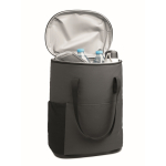 Zaino frigo RPET 600D idrorepellente 20 L color grigio scuro terza vista