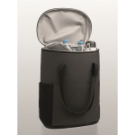 Zaino frigo RPET 600D idrorepellente 20 L color grigio scuro terza vista fotografica