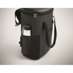 Zaino frigo RPET 600D idrorepellente 20 L color grigio scuro vista fotografia