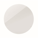 Magnete rotondo laminato in PVC per marcatura a colori color bianco