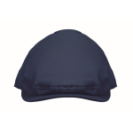 Cappello stile coppola in cotone con fibbia metallica 235 g/m² color blu seconda vista