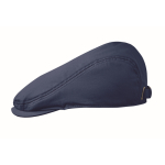 Cappello stile coppola in cotone con fibbia metallica 235 g/m² color blu quarta vista