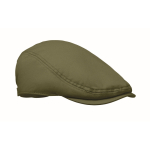 Cappello stile coppola in cotone con fibbia metallica 235 g/m² color verde militare