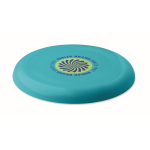 Disco volante in plastica oceanica da 21 cm per la personalizzazione color turchese terza vista principale