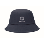 Berretto in velluto a coste 100% poliestere per ricamo 220 g/m² color blu vista principale