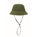 Cappello da pescatore pieghevole in nylon impermeabile UPF50+ color verde militare