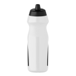 Borraccia sportiva anti-perdita con presa solida 700 ml color bianco terza vista