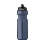 Borraccia sportiva anti-perdita con presa solida 700 ml color blu mare vista area di stampa