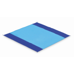 Stuoia da spiaggia leggera in poliestere 200x210cm color turchese