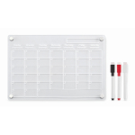 Planner magnetico mensile in acrilico magnetico A4 color trasparente