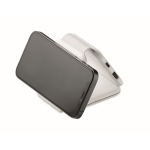 Base di ricarica magnetica in ABS con hub USB integrati 15 W color bianco quinta vista