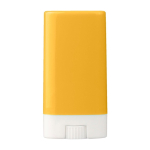 Stick solare protettivo in plastica SPF 30 resistente all’acqua 30 ml color giallo prima vista
