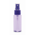 Flacone spray corpo con erogatore e tappo 30 ml color viola trasparente