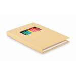 Set da disegno per bambini con carta kraft e 12 matite colorate color beige sesta vista