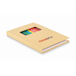 Set da disegno per bambini con carta kraft e 12 matite colorate color beige vista principale