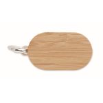 Set di cavi in custodia con coperchio che funge da supporto per smartphone color beige