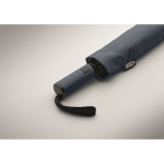 Ombrello pieghevole automatico in pongee RPET 190T Ø107 color blu settima vista fotografica