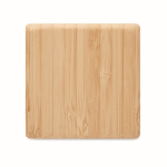 Timer in bambù con conto alla rovescia digitale color legno terza vista