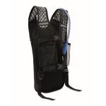 Zaino sportivo in PU e nylon con serbatoio d’acqua 1,5L color nero
